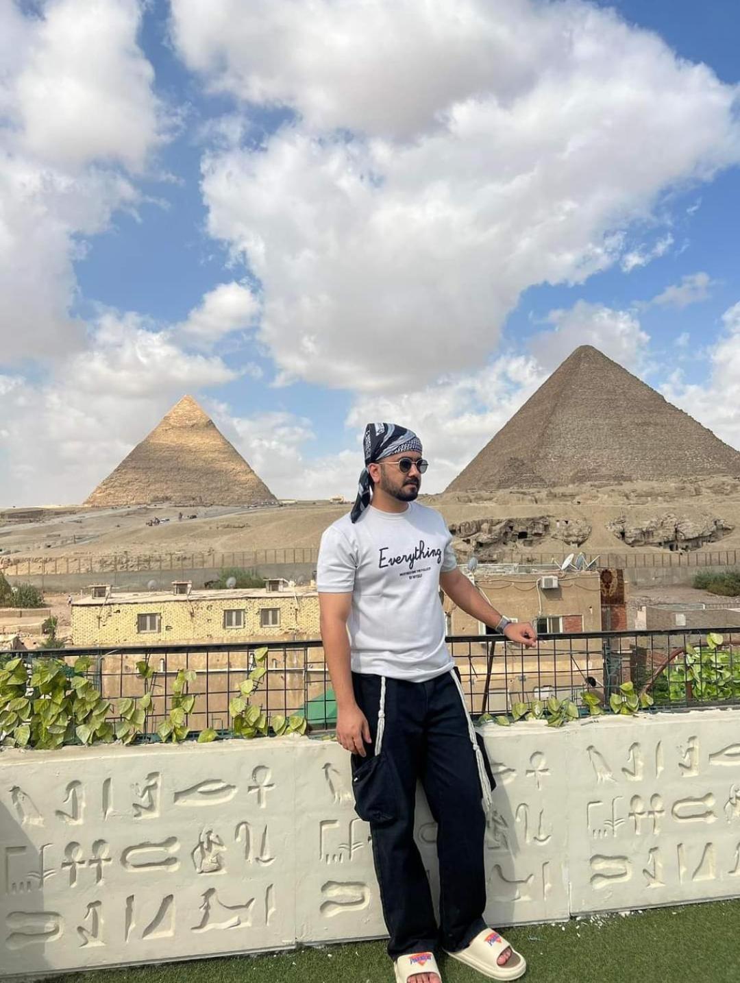 ホテル Sequoia Pyramids View Kafret el-Gabal エクステリア 写真